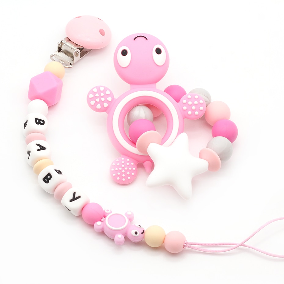 Dummy Holder Teething Pacifier Clip